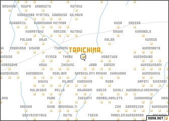 map of Tapichima