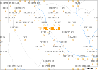 map of Tapichullo