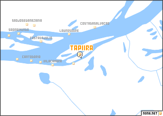 map of Tapiira