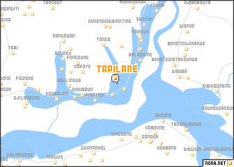 map of Tapilane