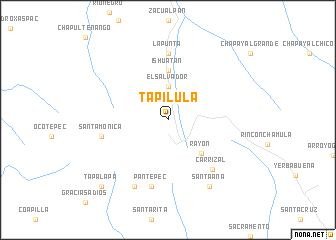 map of Tapilula