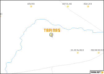 map of Tapinas