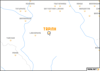 map of Ta Pinh