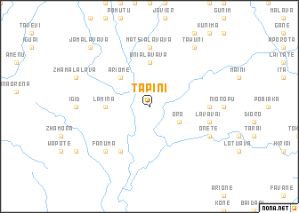 map of Tapini