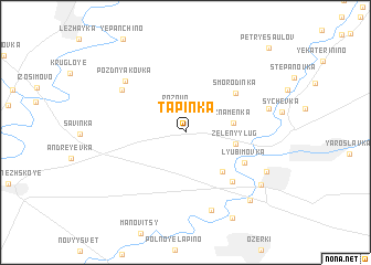 map of Tapinka