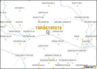 map of Tápiógyörgye