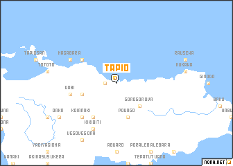 map of Tapio