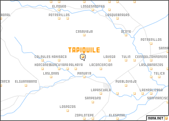 map of Tapiquile