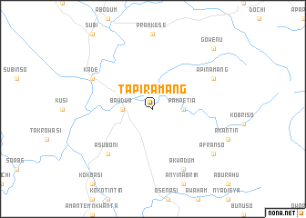 map of Tapiramang