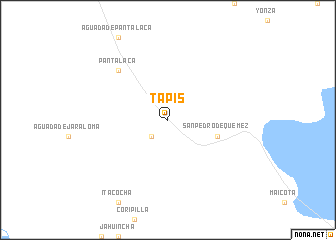 map of Tapis