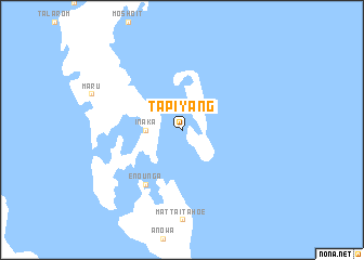 map of Tapīyang