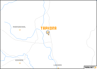 map of Tapkora