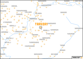 map of T\