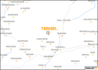 map of T\