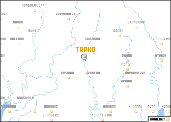 map of Tapko