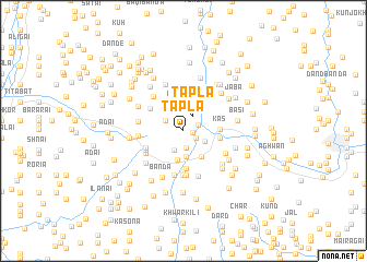 map of Tapla