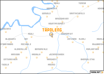 map of Tapoleng