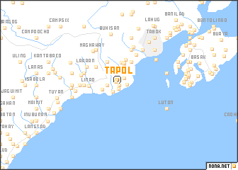 map of Tapol