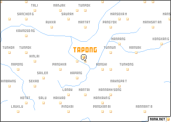 map of Ta-pong