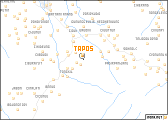 map of Tapos