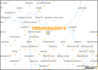 map of Tapoundoukounta