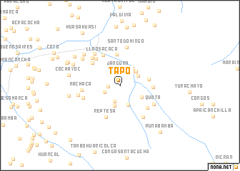 map of Tapo