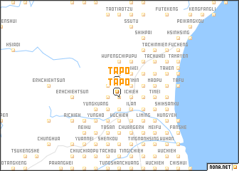 map of Ta-p\