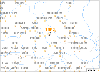 map of Tapo