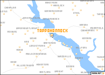 map of Tappahannock