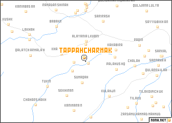 map of Tappah Charmak