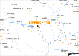 map of Tappah Charmī