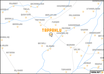 map of Tappahlū