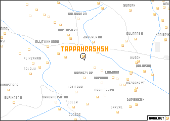 map of Tappah Rashsh