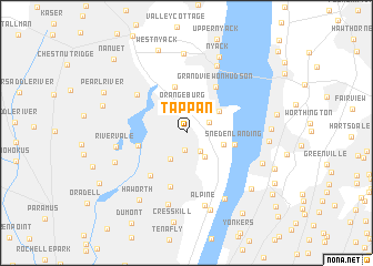 map of Tappan