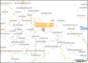 map of Tappeh Lorī