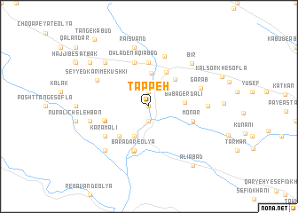 map of Tappeh