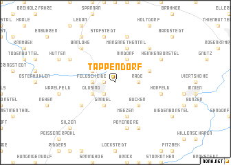 map of Tappendorf