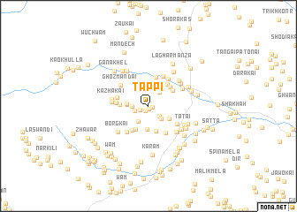 map of Tappi