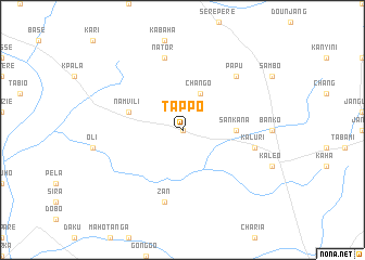 map of Tappo