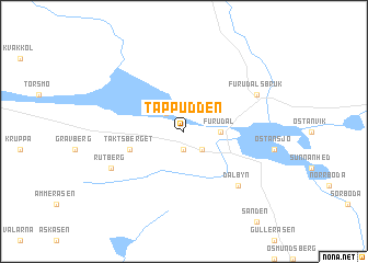 map of Tappudden