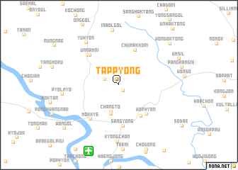 map of T\