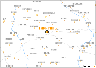 map of T\