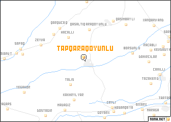 map of Tap Qaraqoyunlu