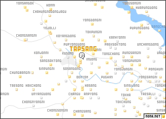 map of T\