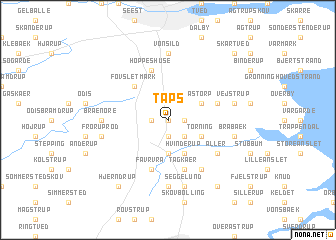 map of Taps