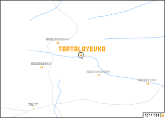 map of Taptalayevka