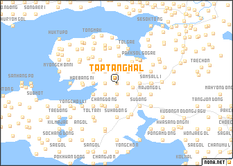 map of Taptang-mal