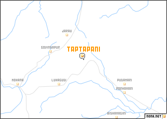 map of Taptapāni