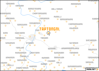 map of Taptong-ni