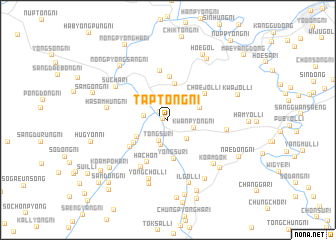 map of T\